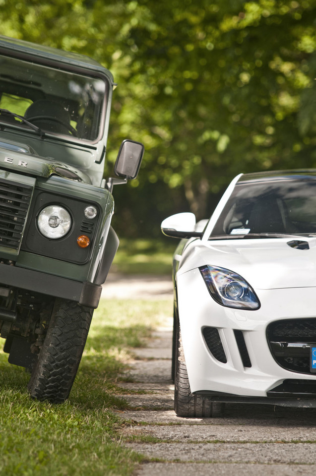 Garaż marzeń: Jaguar F-Type i Land Rover Defender - Brytyjscy łamacze serc