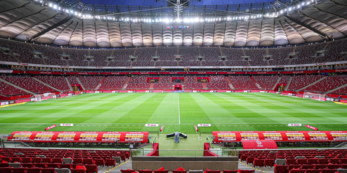 Mecz Polska - Ukraina odbędzie się na Stadionie Narodowym w Warszawie. 
