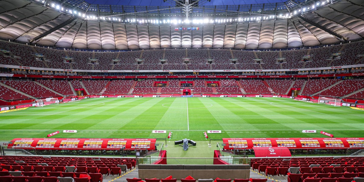 Mecz Polska - Ukraina odbędzie się na Stadionie Narodowym w Warszawie. 