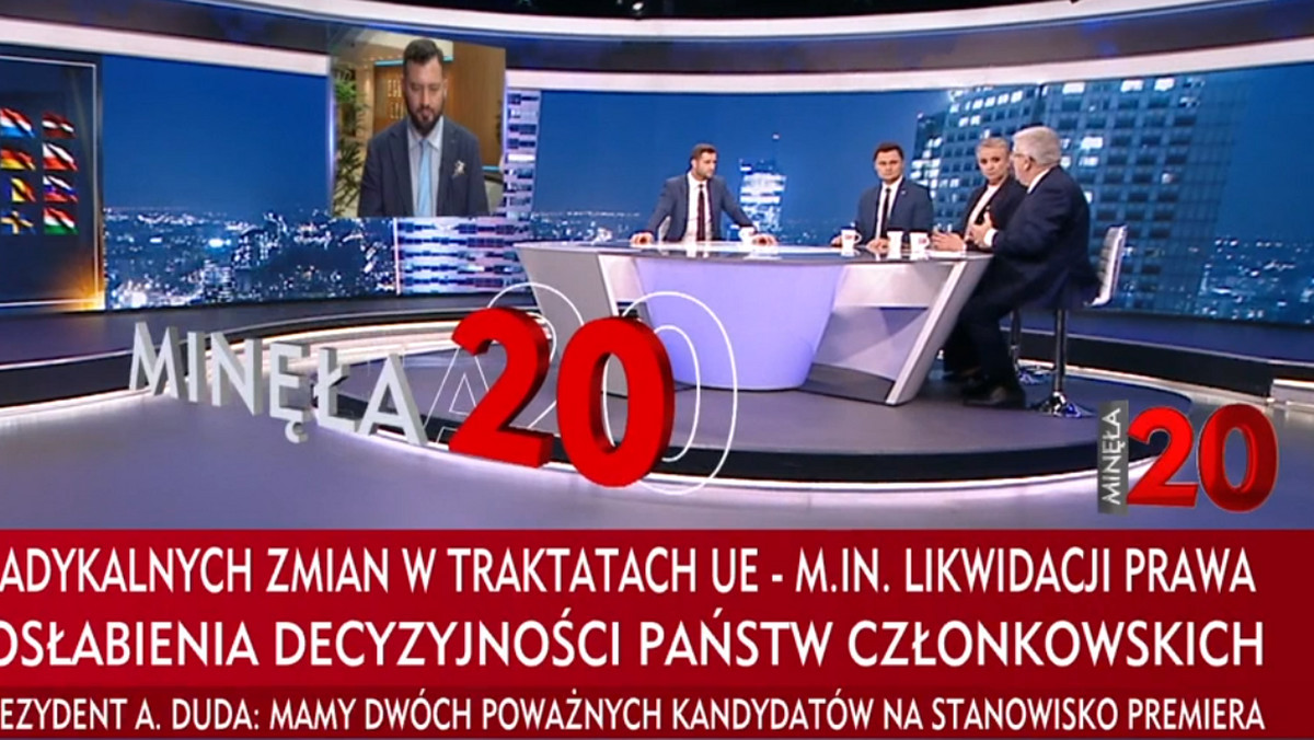 Niecodzienny przebieg "Minęła 20" w TVP Info. Ale tylko do pewnego momentu