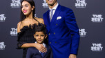 Cristiano Ronaldo z partnerką Georginą Rodriguez i synem Cristiano Ronaldo Juniorem