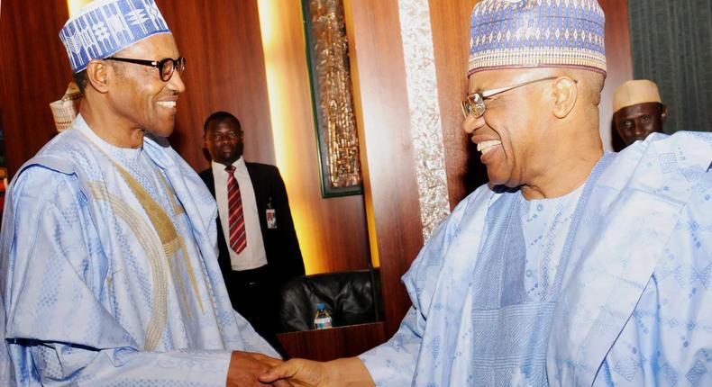 Ibrahim Babangida and Muhammadu Buhari (Nigerian Eye)