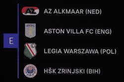 AZ Alkmaar, Aston Villa i Zrinjski Mostar rywalami Legii Warszawa w Lidze Konferencji