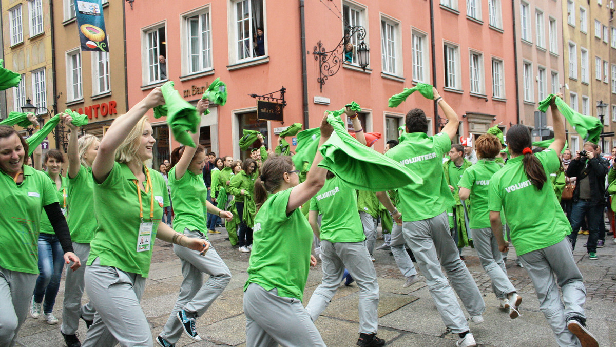 Flash mob w Gdańsku