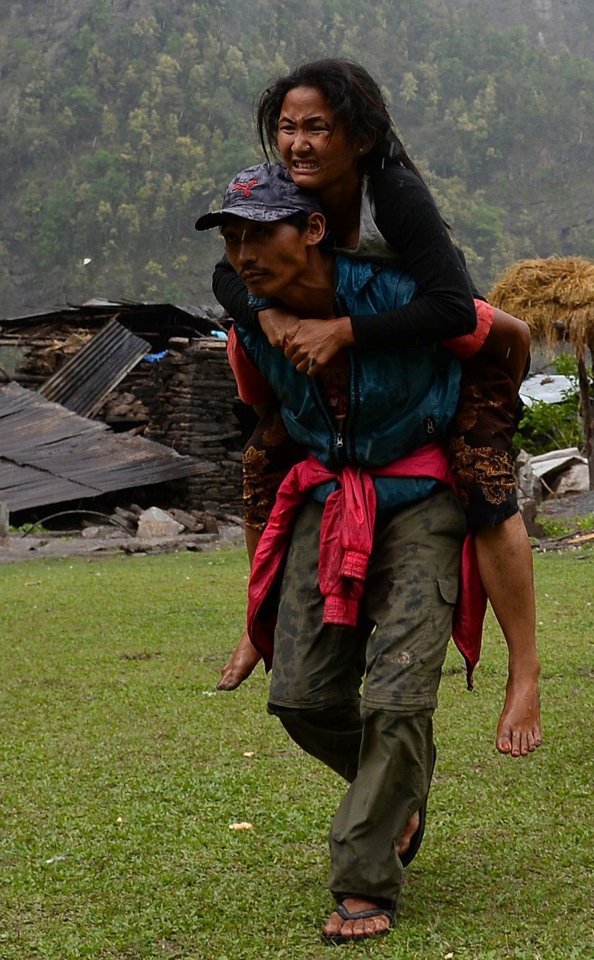 trzęsienie ziemi w Nepalu