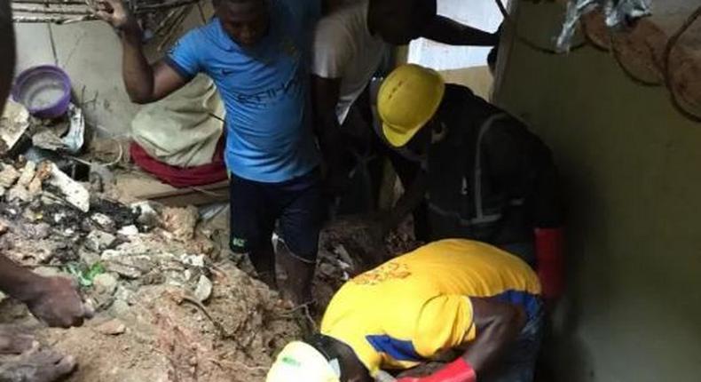 Another building collapse in Lagos claims the lives of two children (NAN)