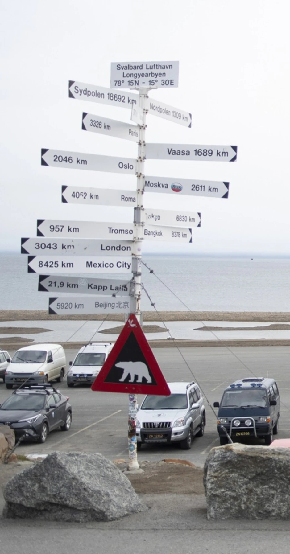 Parking kod Longjerbijena, Svalbard