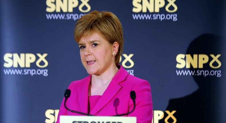 First Minister Nicola Sturgeon, the leader of the Scottish National Party (SNP), has vowed to explore all options to protect Scotland's place in the EU