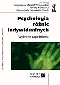 Psychologia różnic indywidualnych. Wybrane zagadnienia