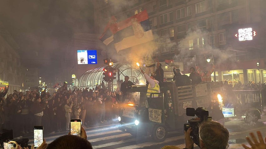 Doček studenata u Nišu