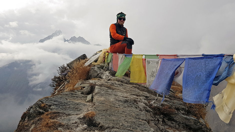 Sebastian Fijak w Himalajach