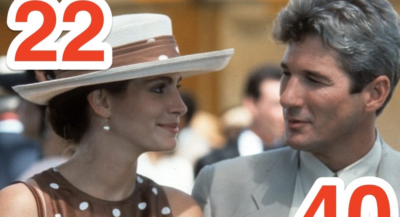 Julia Roberts and Richard Gere were love interests in Pretty Woman.Buena Vista/Getty Images