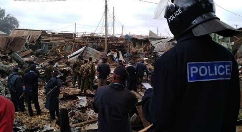 Past demolitions along Ngong Road