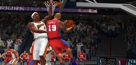 Screen z gry "NBA 08" (wersja na PS2)