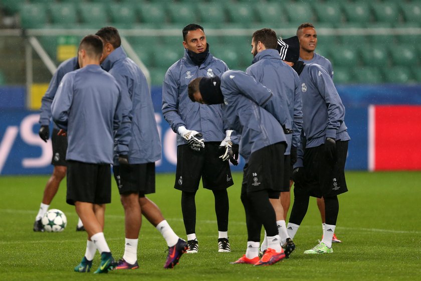 Real Madryt trenuje na stadionie Legii