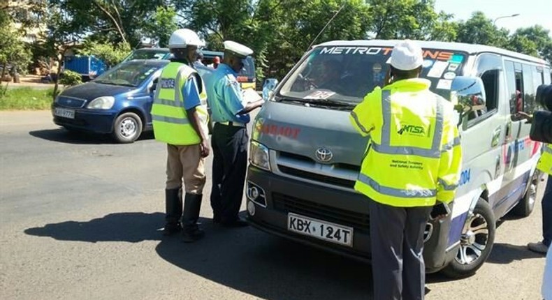 Police & NTSA take over matatu safety to prevent spread of Covid-19