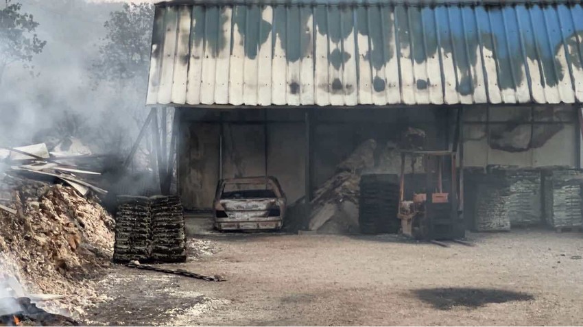 Požar u Piperima, Crna Gora