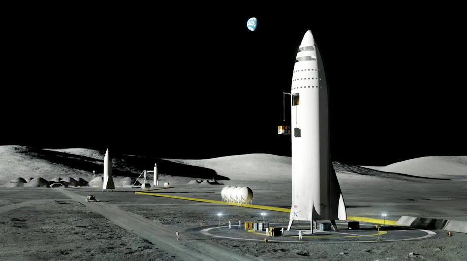 Wizualizacja: BFR na Księżycu