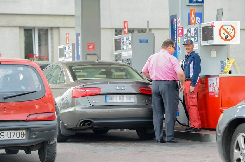 Ryszard Kalisz w audi