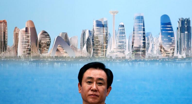 China Evergrande founder Hui Ka Yan.Bobby Yip/Reuters