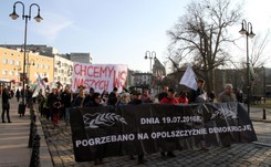 Protest przeciwników powiększenia Opola. 'Mediacje nie dają konkretów'