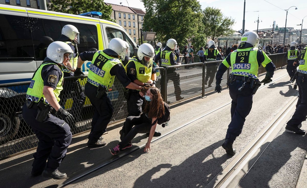 Protesty w Goeteborgu