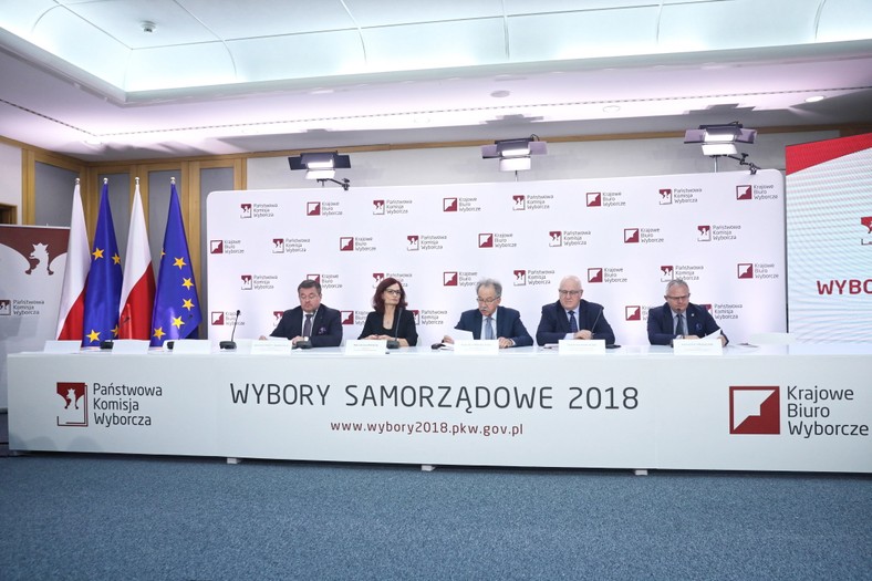 Wybory samorządowe 2018 - Państwowa Komisja Wyborcza