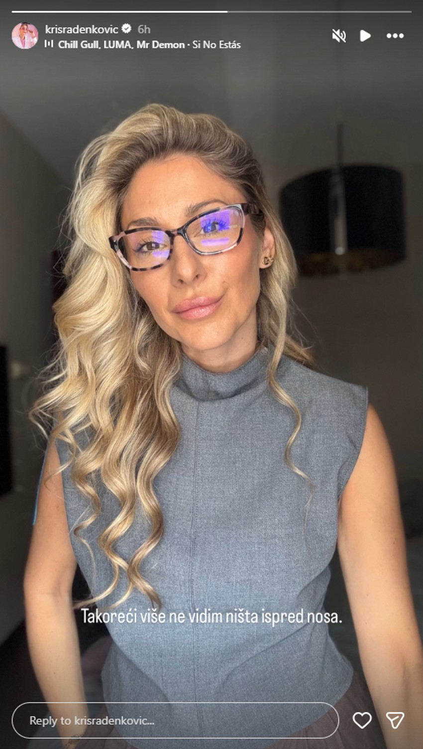 Kristina Radenković, objava