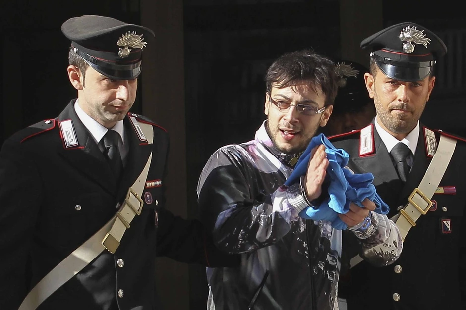 Trenutak hapšenja mladog mafijaškog bosa