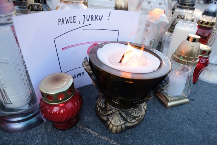 Pożegnanie prezydenta Pawła Adamowicza w Poznaniu