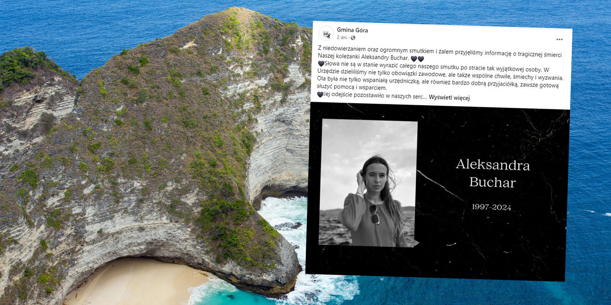 27-letnia Aleksandra zginęła w potwornym wypadku na Bali.
