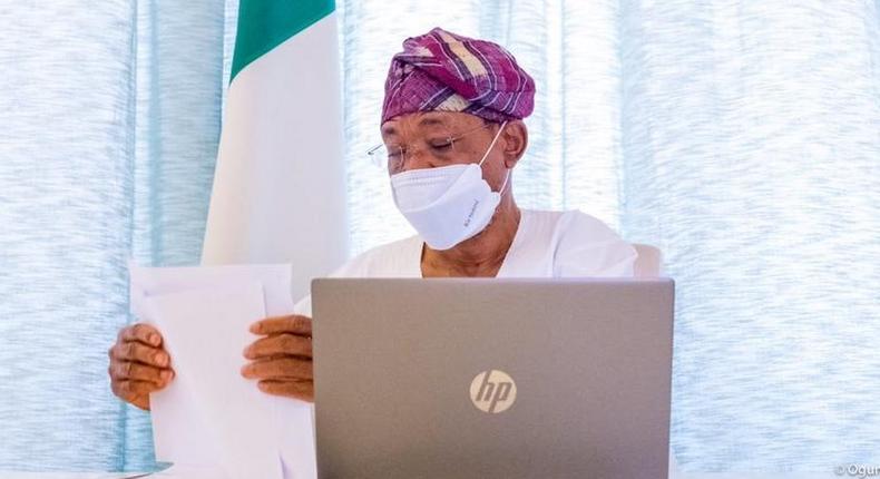 Minister of Interior, Mr Rauf Aregbesola. [Twitter/@raufaregbesola]