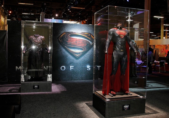 Wystawa kostiumów Supermana w Las Vegas
