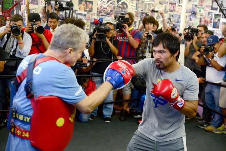 MManny Pacquiao szykuje się do walki z Floydem Mayweatherem Jr.
