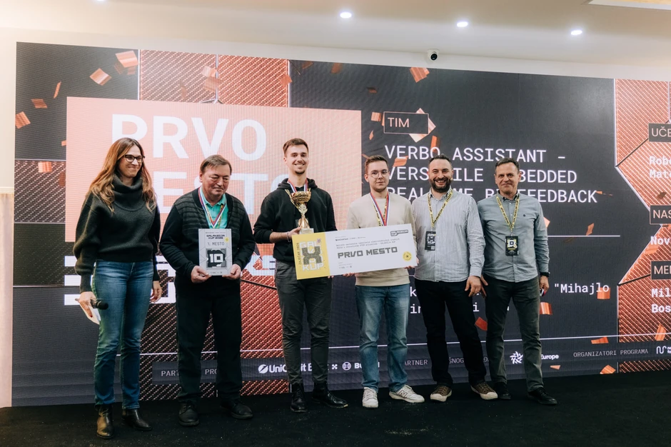 1 mesto, VERBO Assistant, Elektrotehnička škola  Mihajlo Pupin , Novi Sad