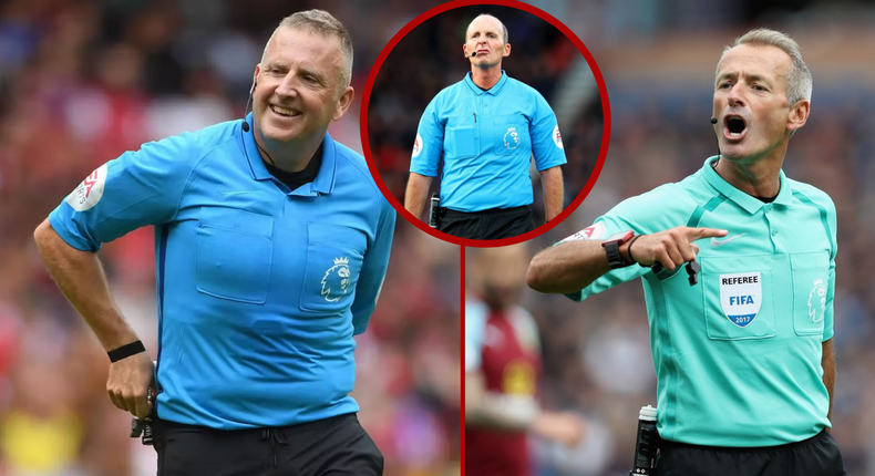 Jonathan Moss and Martin Atkinson will join Mike Dean in retirement at the end of the season