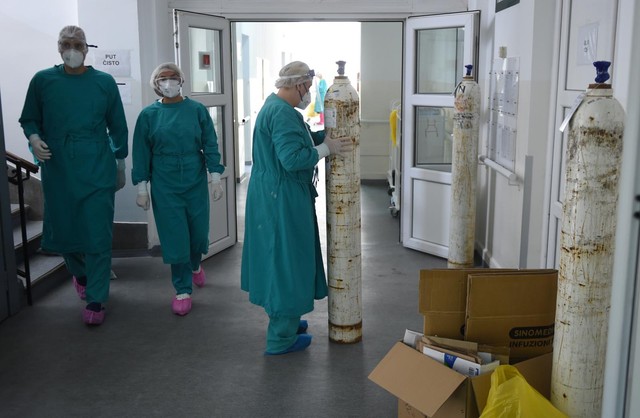 kovid bolnica kbc dragiša mišović