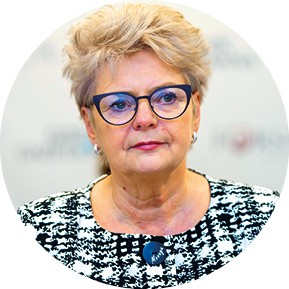 Dr Teresa Cebrowska wiceprezes Zarządu Głównego Stowarzyszenia Księgowych w Polsce