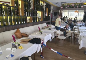 Uviđaj nakon pucnjave u restoranu