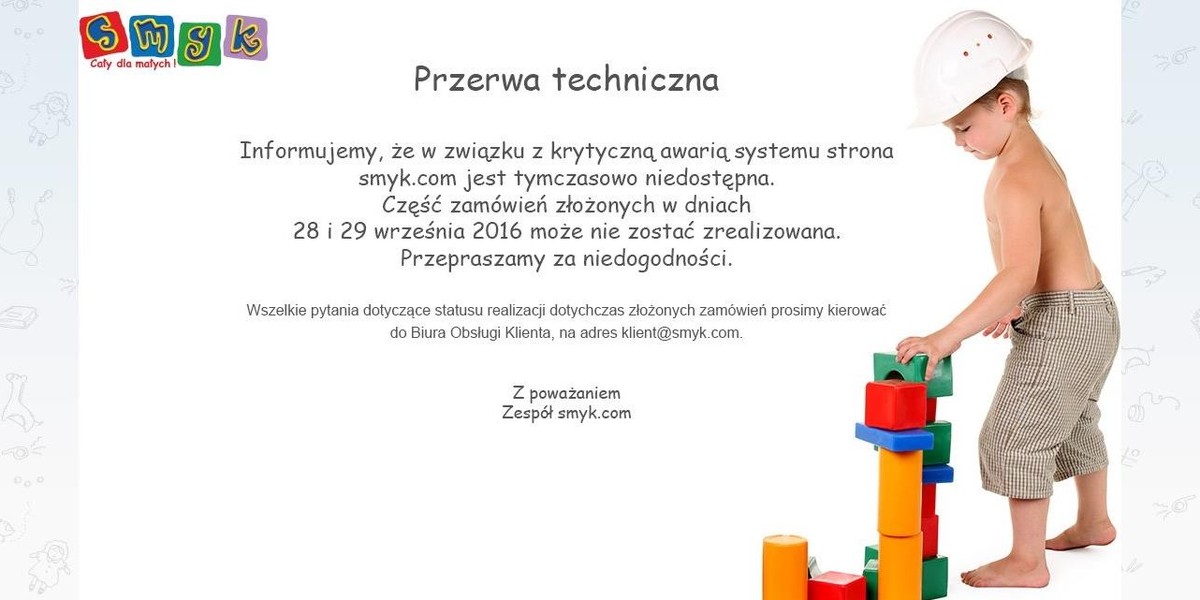 Smyk nie wytrzymał promocji