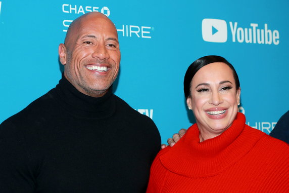 Dwayne Johnson i Dany Garcia (styczeń 2019 r.)