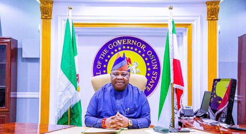 Ademola Adeleke became Osun State governor in November 2022, but has been operating without a full cabinet [Osun State Government]