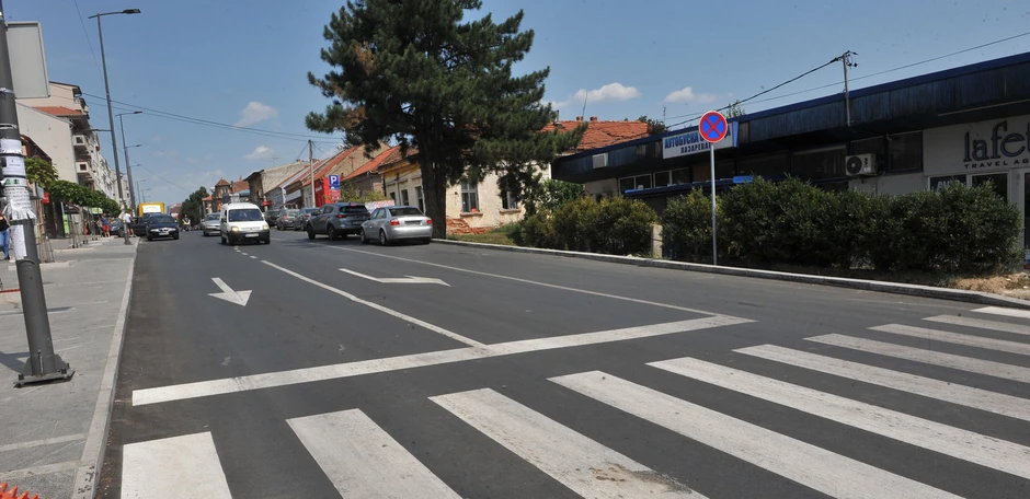 Ulica kralja Petra u Lazarevcu