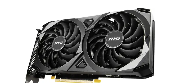 MSI GeForce RTX 3060 Ti Ventus 2X V1 zaprezentowany. Mniejszy radiator i jedna wtyczka 8-pin