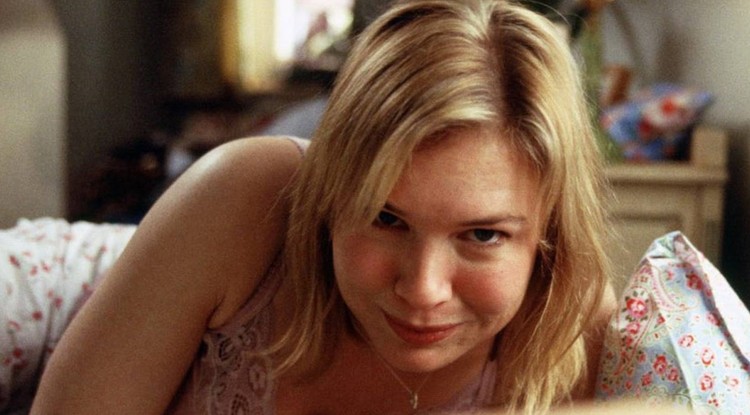 Renée Zellweger a Bridget Jone című sikerfilm első részében