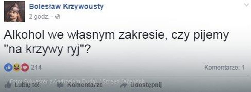 "Sylwester z Andrzejem Dudą" wygrał internety!