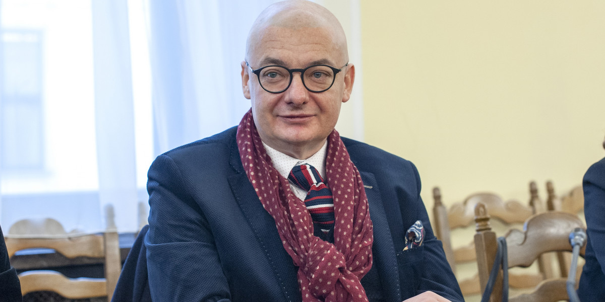 Wicemarszałek Senatu Michał Kamiński
