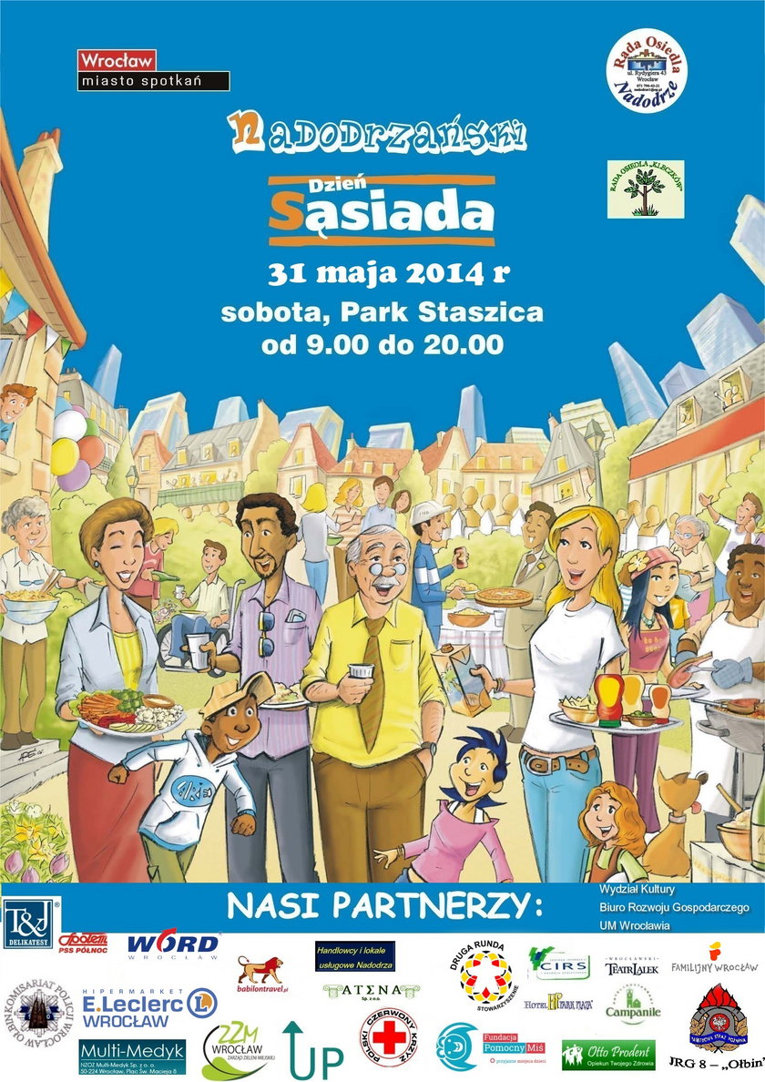 Plakat pikniku na Nadodrzu