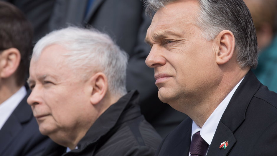 Jarosław Kaczyński i Viktor Orban
