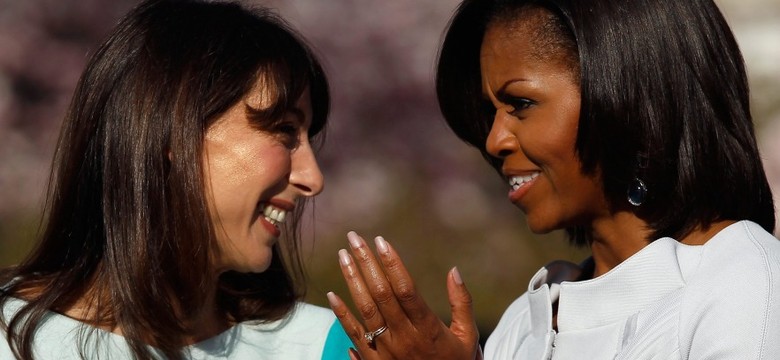 Stylowe I Damy: Michelle Obama i Samantha Cameron
